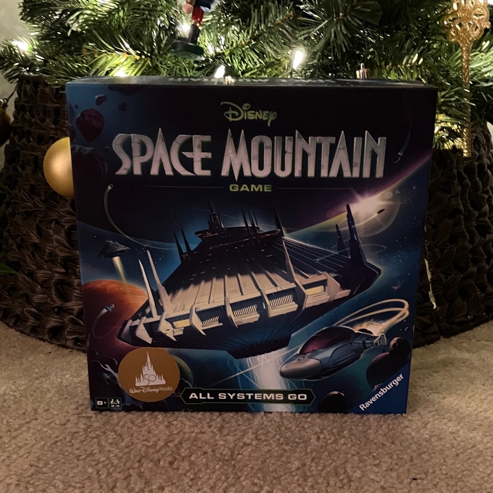 Disney Space Mountain Game - like new!